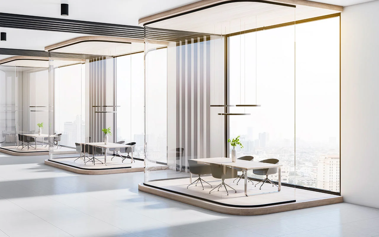 crisvisa-extraclaro-modern-conference-office-room-interior-with-glass-partitions-window-with-city-view-and-daylight-3d-rendering