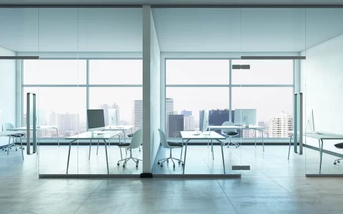 crisvisa-extraclaro-side-view-on-light-interior-design-office-cabinets-with-concrete-floor-glass-transparent-walls-modern
