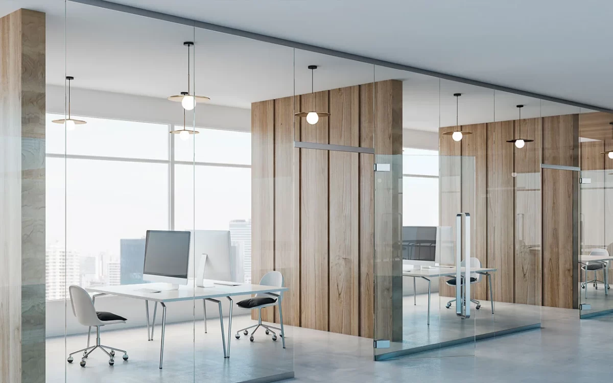 crisvisa-extraclaro-side-view-on-modern-spacious-coworking-office-with-wooden-wall-partitions-modern