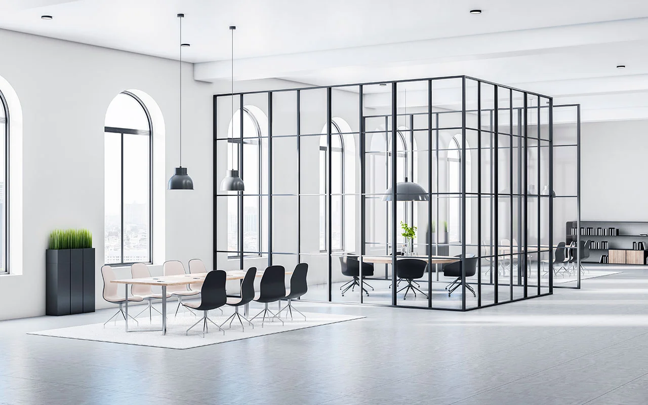 crisvisa-extraclaro-sunny-huge-stylish-open-space-office-with-arched-windows-white-walls-grey-floor crisvisa-extraclaro-sunny-huge-stylish-open-space-office-with-arched-windows-white-walls-grey-floor