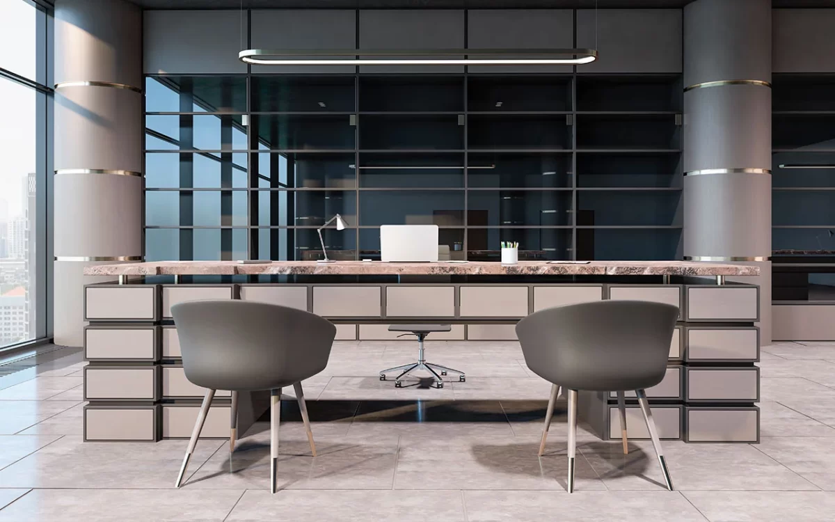 crisvisa-vidrio-negro-front-view-on-modern-design-table-with-laptop-and-two-dark-customer-chairs